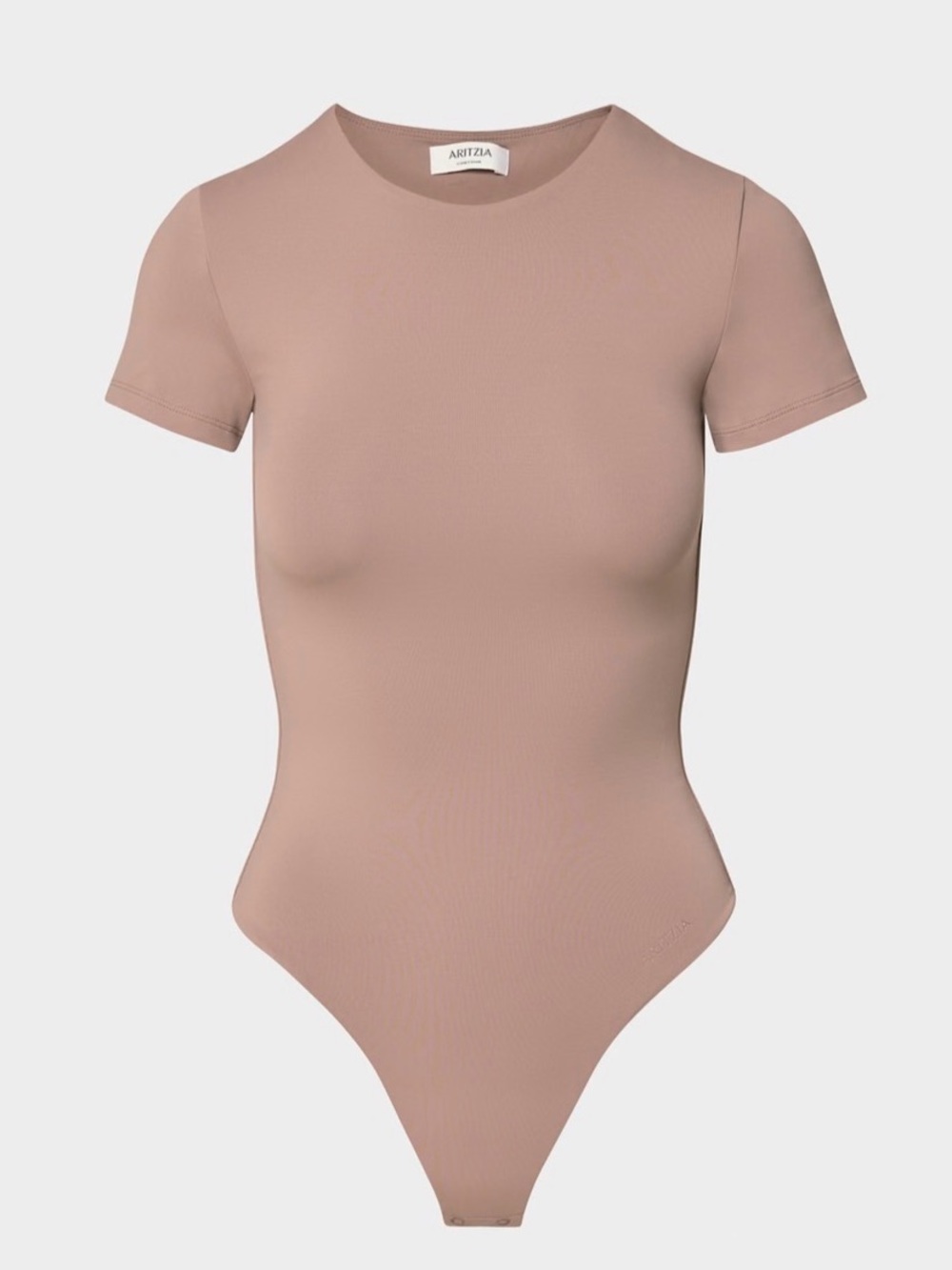 Aritzia Babaton Contour Short Sleeve Scoop Neck Bodysuit